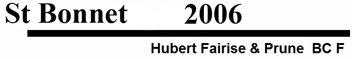 Hubert Fairise & Prune  BC F