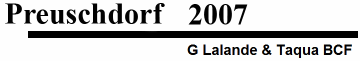 G Lalande & Taqua BCF